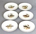 Vintage Bavaria Wunsiedel Zoetwater vis Borden jaren 60/70, Antiek en Kunst, Ophalen of Verzenden