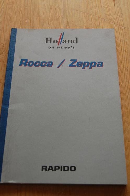 Rapido Rocca/Zeppa onderdelenboek, Fietsen en Brommers, Handleidingen en Instructieboekjes, Ophalen of Verzenden