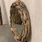 Spiegel - driftwood / drijfhout lijst - 80 cm - TTM Wonen, TTM Wonen, Meubels – (Perzische) Tapijten en Woonaccessoires, Taag 63, 2491 CS, Den Haag (Forepark)