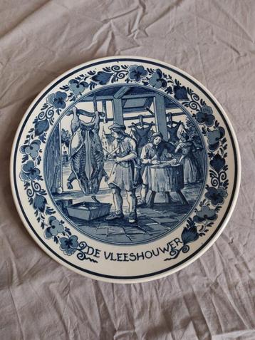 Delfts blauwe wandborden beschikbaar voor biedingen