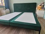 Supermooi gestoffeerde boxspring basis, Ophalen, Zo goed als nieuw, Tweepersoons, 200 cm
