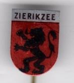 Speldje WAPEN ZIERIKZEE LEEUW (A8), Verzamelen, Speldjes, Pins en Buttons, Verzenden, Gebruikt, Overige onderwerpen