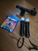 Just dance 2018 MET camera EN move motion controllers, Ophalen of Verzenden, Zo goed als nieuw, Controller