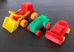 Vintage rubberen voertuigen Vikingplast (3x) mooie staat., Ophalen of Verzenden, Gebruikt, Auto