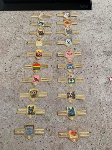 Diverse Mooie Sigarenbandjes. beschikbaar voor biedingen