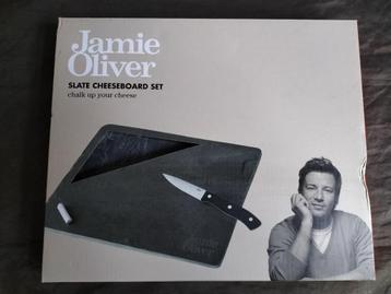Jamie Oliver Leistenen kaasplank + mes beschikbaar voor biedingen