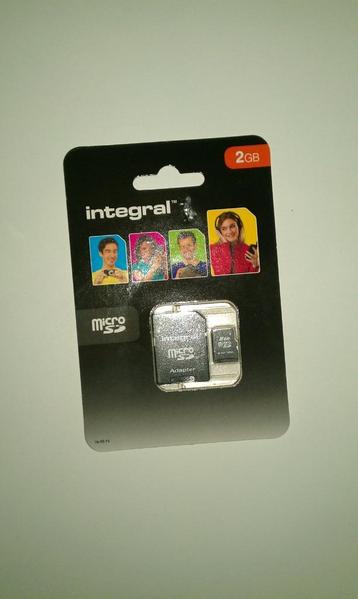 2 GB Micro-SD beschikbaar voor biedingen