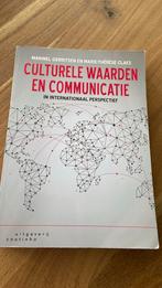 Culturele waarden en communicatie in internationaal perspect, Sociale wetenschap, Ophalen of Verzenden, Zo goed als nieuw, Marie-Thérèse Claes; Marinel Gerritsen