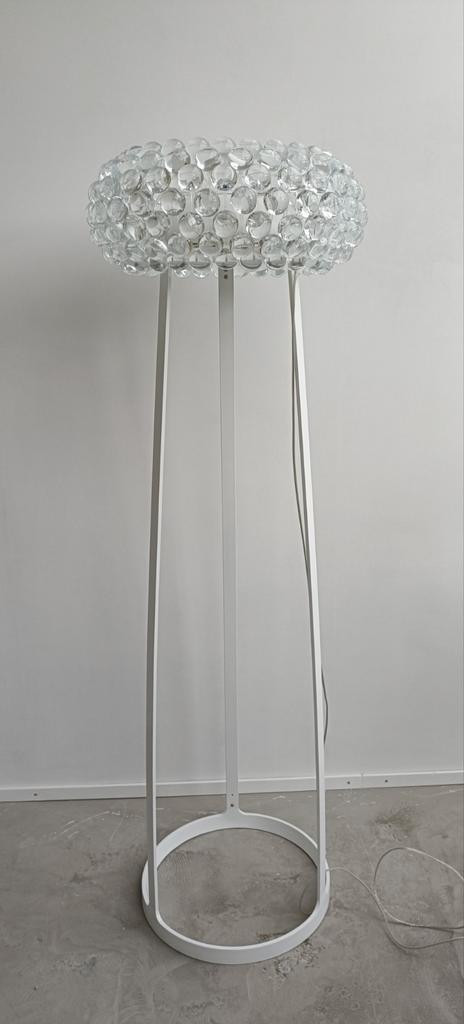 Foscarini Caboche medium vloerlamp, Huis en Inrichting, Lampen | Vloerlampen, Zo goed als nieuw, 150 tot 200 cm, Kunststof, Metaal