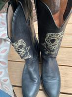 Sendra Laarzen met Doodskop - Mt 39Erg goede staat end, Sendra, Blauw, Lage of Enkellaarzen, Ophalen of Verzenden