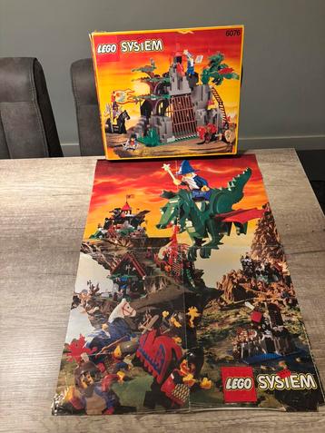 Lego castle 6076 - doos + poster beschikbaar voor biedingen