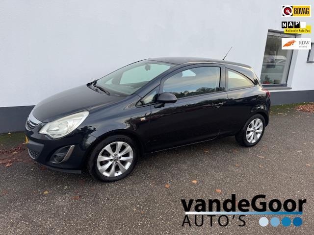 Opel Corsa 1.2 EcoFlex Color Edition LPG, '12, airco, cruise, Auto's, Opel, Bedrijf, Te koop, Corsa, ABS, Airbags, Airconditioning