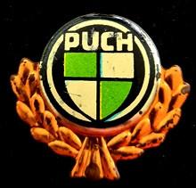 Puch speld- 60er jaren blik, Verzenden, Zo goed als nieuw, Transport, Speldje of Pin