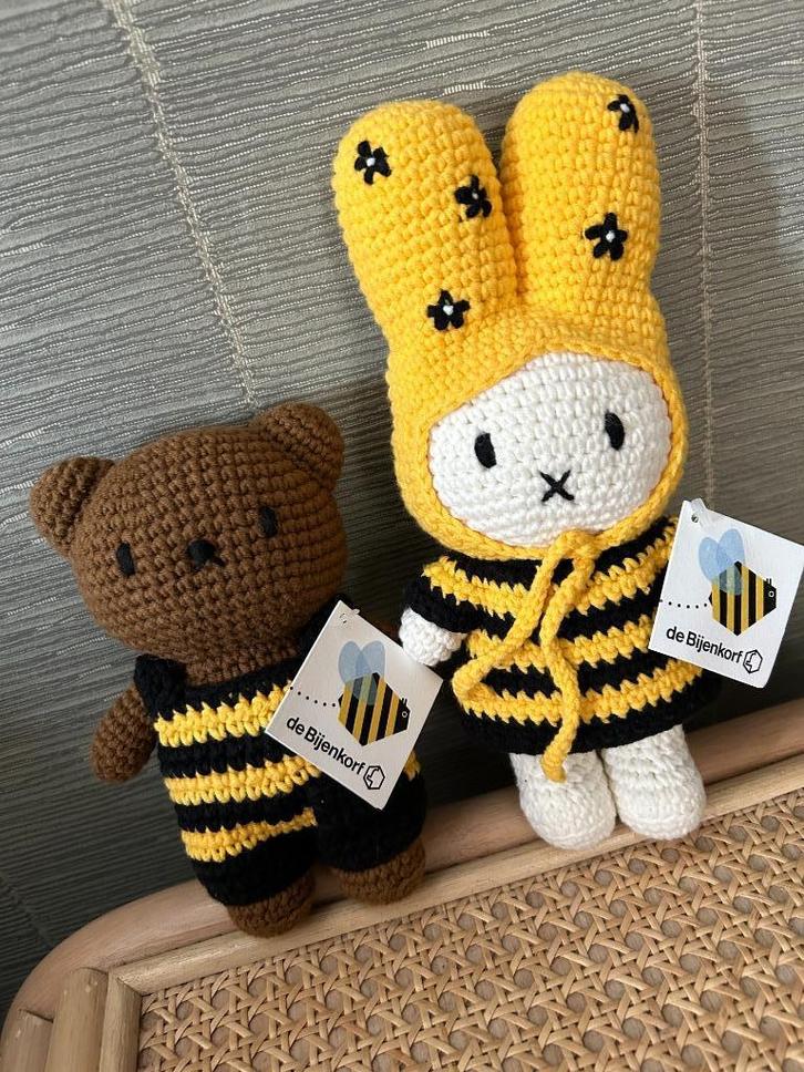 Hello kitty (origineel) Nijntje en Boris, Kinderen en Baby's, Speelgoed | Knuffels en Pluche, Zo goed als nieuw, Overige typen