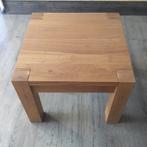 Massief houten tafel, Huis en Inrichting, Tafels | Salontafels, Ophalen of Verzenden, Nieuw, Vierkant, Minder dan 50 cm