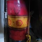 Vintage Shell Olievat, Ophalen