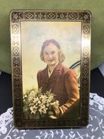 Vintage blik DBF (120321), Verzamelen, Blikken, Ophalen of Verzenden, Gebruikt, Overige, Overige merken