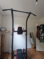 Pull up and dip bar workout bench, Ophalen, Zo goed als nieuw, Metaal, Krachtstation