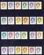 Postfris, Koningin Beatrix in Zwart 1981-1990 NVPH 1237/1252, Postzegels en Munten, Verzenden, Na 1940, Postfris