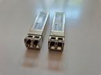 Chelsio 10Gb SFP+ Transceivers (2 stuks) – 850nm SR – LC Dup, Ophalen of Verzenden, Zo goed als nieuw