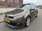 Volkswagen Polo 1.4 TDI Highline R-Line DSG /Climate/PANO/Cr, Auto's, Volkswagen, Stof, Euro 6, 580 kg, Bruin