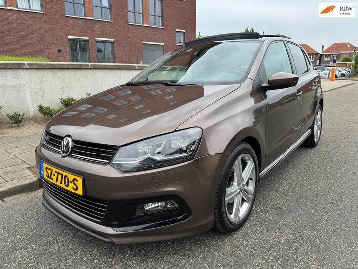 Volkswagen Polo 1.4 TDI Highline R-Line DSG /Climate/PANO/Cr, Auto's, Volkswagen, Bedrijf, Te koop, Polo, ABS, Achteruitrijcamera