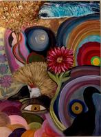 Schilderij BIRDS & MORE  60x80, Antiek en Kunst, Kunst | Schilderijen | Modern, Ophalen of Verzenden