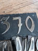 Lijstenen nummerplaat met wisselbare nummers/letters, Ophalen of Verzenden, Gebruikt