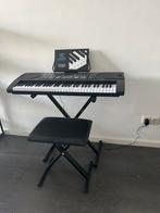 Keyboard, Muziek en Instrumenten, Keyboards, Overige merken, 61 toetsen, Met standaard, Zo goed als nieuw