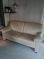 Lerenbank natuzzi, Huis en Inrichting, Banken | Bankstellen, Ophalen of Verzenden, Leer, Minder dan 150 cm