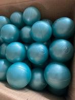 120 blauw groene ballen, Ophalen, Zo goed als nieuw
