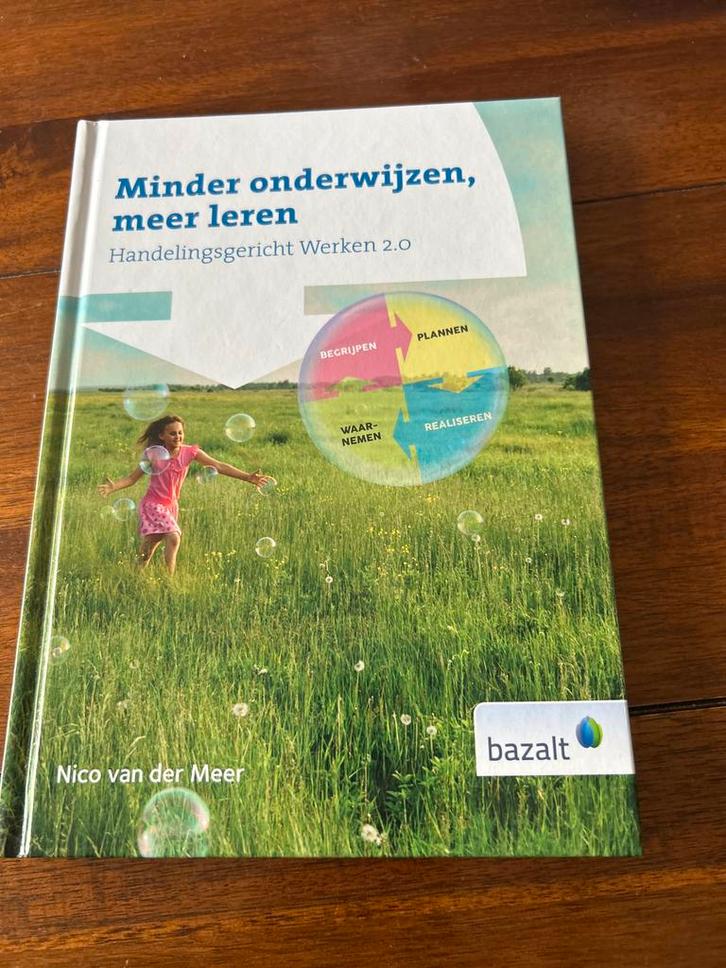 Minder onderwijzen, meer leren - Handelinggericht Werken, Boeken, Studieboeken en Cursussen, Zo goed als nieuw, HBO, Alpha, Ophalen of Verzenden