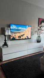 Wit hangdressoir 220cm breedt 45 cm diep, Ophalen, Gebruikt, 150 tot 200 cm, 25 tot 50 cm