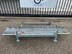 Layher AR staander/staanders 2.00M met pen rozet/ring 50, Ophalen, Gebruikt, Gevelsteiger, 5 meter of hoger
