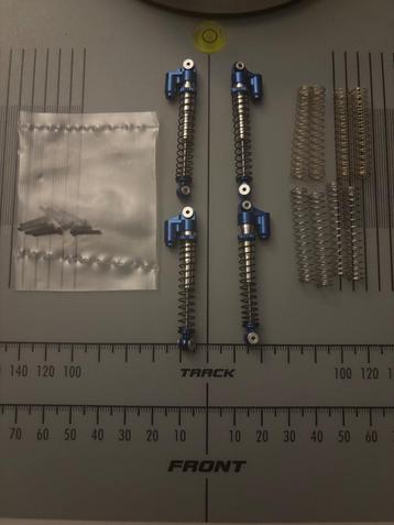 Yeah Racing Piggy pacK Blue aloy 54,5mm  Shockbrekers  beschikbaar voor biedingen