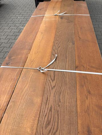 45 m2 massief eiken parketvloer . 18 cm breed 2 cm dik beschikbaar voor biedingen