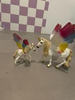 schleich 2 eenhoors veulen en een hengst 70576,70577, Ophalen of Verzenden, Zo goed als nieuw