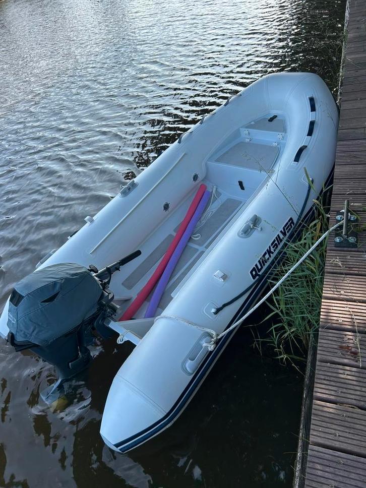 Prachtige rib aluminium met 20 pk yamaha, Watersport en Boten, Accessoires en Onderhoud, Zo goed als nieuw, Motor en Techniek