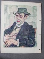 Leo Gestel kubisme offset prent Dichter van Rensburg, Antiek en Kunst, Verzenden