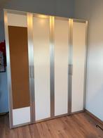 Gratis kledingkast ca 220 x 180 cm wit, Ophalen, Gebruikt, 200 cm of meer, 150 tot 200 cm