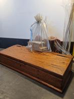 Antiek houten Docu-Geld-Schrijfkist, Antiek en Kunst, Ophalen of Verzenden
