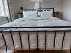 Romantisch bed van gietijzer, Huis en Inrichting, 160 cm, Romantisch, Gebruikt, Metaal