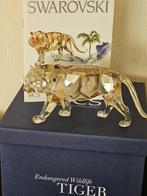 Swarovski Tijger - Endangered Wildlife Collectie, Antiek en Kunst, Antiek | Glas en Kristal, Ophalen