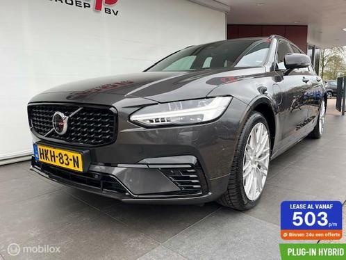 Volvo V90 2.0 T6 AWD R-DESIGN PHEV | GOOGLE NAV | PANO | VOL, Auto's, Volvo, Bedrijf, Te koop, V90, 360° camera, 4x4, ABS, Achteruitrijcamera