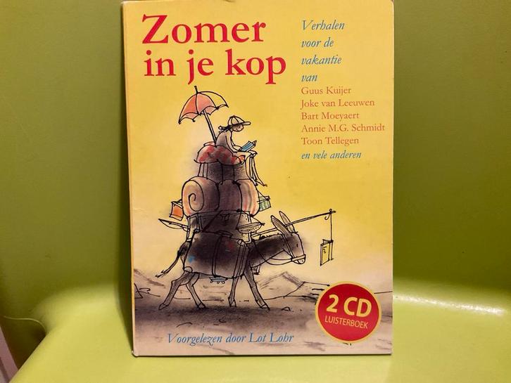 Zomer in je kop - Luisterboek voor kinderen, Boeken, Luisterboeken, Cd, Kind, Ophalen of Verzenden