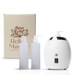 Relax Master Massage Olie Verwarmer 2.0 – 2 Dispensers – 25, Info@relaxmaster.nl, Verzenden, Nieuw, Apparaat