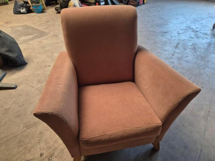 Heerlijke comfortabele beige fauteuil. Ideaal om in te ontsp, Huis en Inrichting, Fauteuils, 75 tot 100 cm, Ophalen