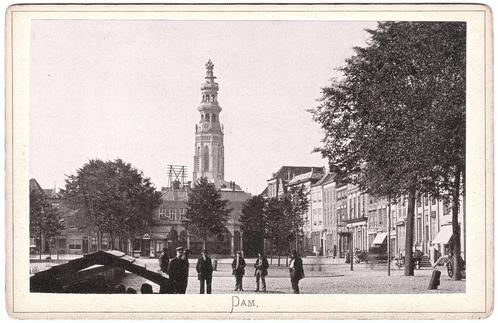 Kabinetfoto - Middelburg - Dam - Foto, Verzamelen, Foto's en Prenten, Zo goed als nieuw, Foto, Overige onderwerpen, Voor 1940