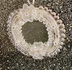 Spiegeltje venetiaans glas. Handgemaakt., Antiek en Kunst, Ophalen of Verzenden