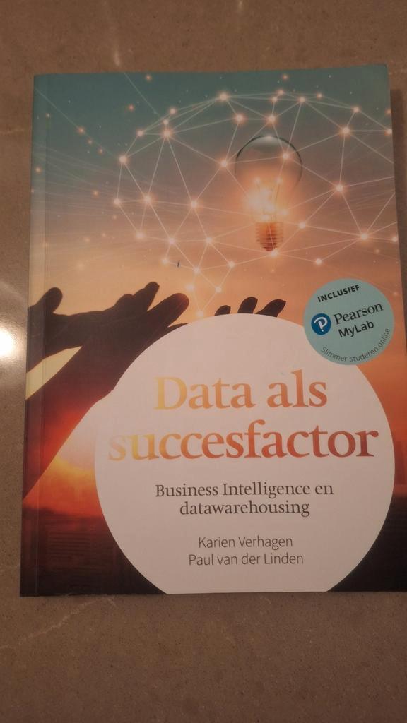 Data als succesfactor - Business Intelligence, Boeken, Studieboeken en Cursussen, Zo goed als nieuw, HBO, Beta, Ophalen of Verzenden